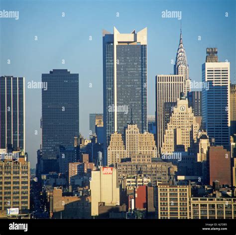 New York skyline from helicopter Stock Photo - Alamy