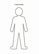 Coloring Person Outline Pages sketch template