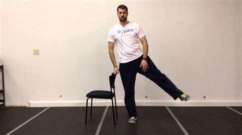 Parkinson's disease balance exercises: Hip abduction and Sit to stand (squat) | Parkinsons ...