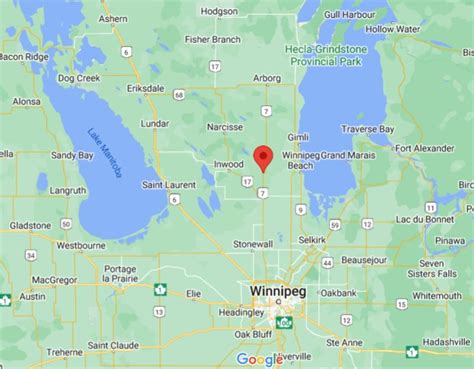 Komarno, Manitoba area map & More