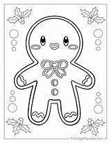 45 Gingerbread Man Coloring Pages Free PDF Printables sketch template
