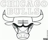 Chicago Bulls Coloring Pages  Free bulls Logo sketch template