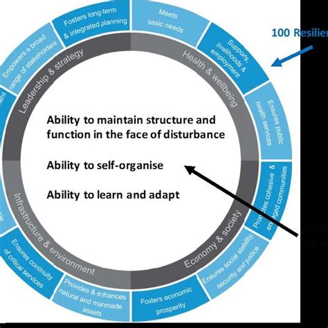 The framework developed by the 100 Resilient Cities Program 1 (the two... | Download Scientific ...