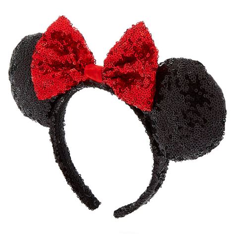 Disney® Minnie Mouse Sequined Ears Headband | Claire's US