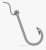 Hook Fishing Outline Vector Illustration Colourbox Sketch Coloring Page sketch template