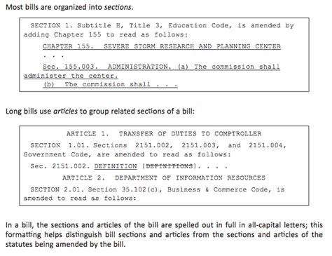 Reading: How to Read a Bill | Business Law | | Course Hero