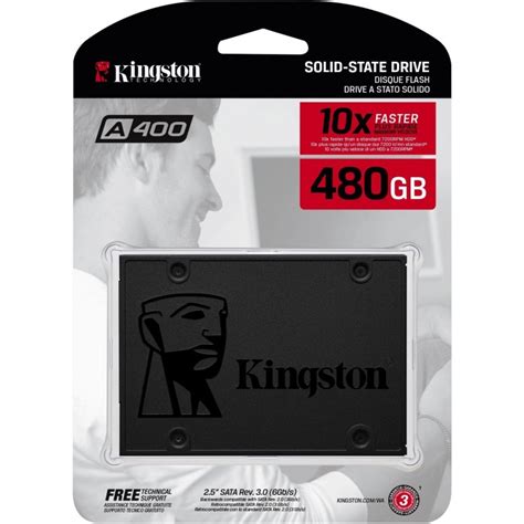 Kingston A400 Disque Dur Ssd 480GO 6GB/S