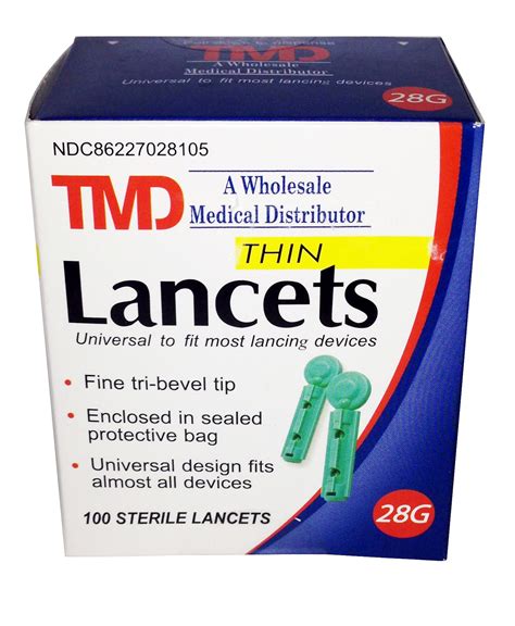 TMD Thin Lancets | Diabetic Supplies | BEK Medical