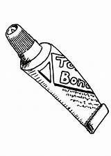 Coloring Page glue tube  Free Printables Img 30614 sketch template
