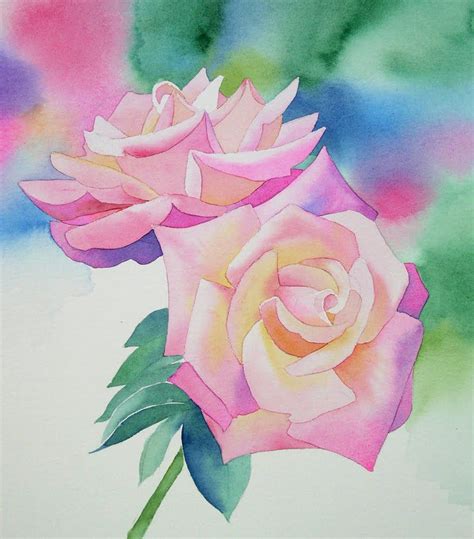 Pin by Judy Lehman on Exquisite Paintings | Rose painting, Flower painting, Flower drawing