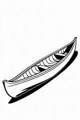 20 Canoe Coloring Pages For Kids  ShadeMaze sketch template