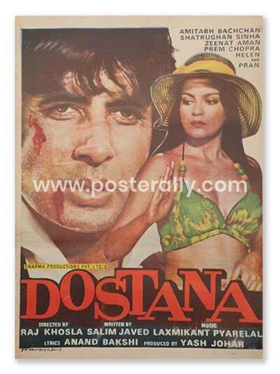 Dostana 1980 Original Movie Poster - Posterally Studio