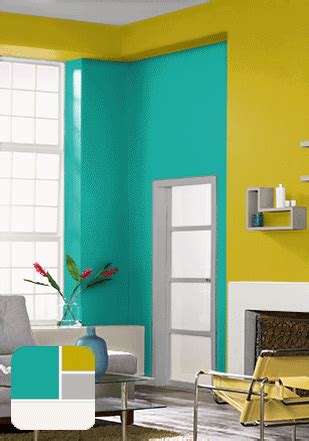 Create your own color palette with the help of BEHR paint to give your living room or family ...