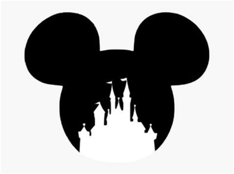 Mickey Mouse Head Outline Svg Png Disney Ears Cut File Cricut Vector | Images and Photos finder