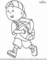 Caillou coloring pages To Download And Print For Free sketch template