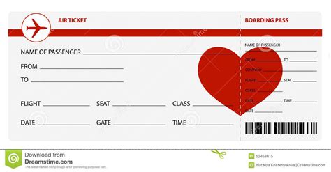 Free Printable Flight Voucher Template