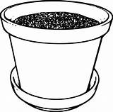 Cute Flower Pot Coloring Page  Free Printable Pages For Kids sketch template
