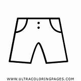 Shorts Coloring Page  Ultra Pages sketch template