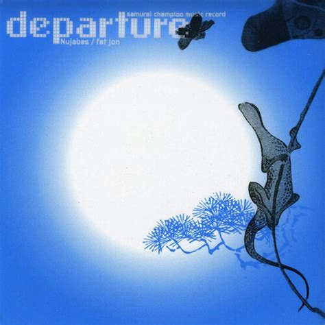 Nujabes & Fat John Samurai Champloo Music Record: Departure - Original Soundtrack Vinyl Record