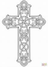 Celtic Cross Coloring Sheets Printable Pages sketch template