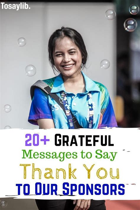 20+ Grateful Messages to Say Thank You to Our Sponsors | Scholarship thank you letter, Best ...