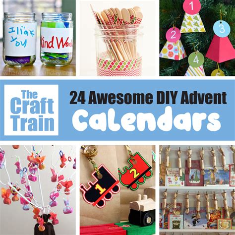 24 Awesome DIY Advent Calendar ideas - The Craft Train