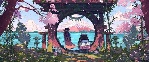 🔥 Download Enjoy The Aesthetic Of Studio Ghibli On Your Desktop by ...