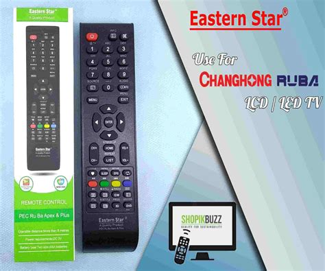 ChanghongRuba Remote Control For Android Smart TV | Shopikbuzz