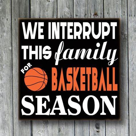 Custom Basketball SignSports SignWe interrupt by doudouswooddesign, $28.00 | Basketball season ...