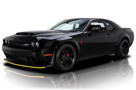 Barely-Driven Dodge Challenger SRT Demon Pops Up For Sale, Costs More Than Two New Hellcats ...