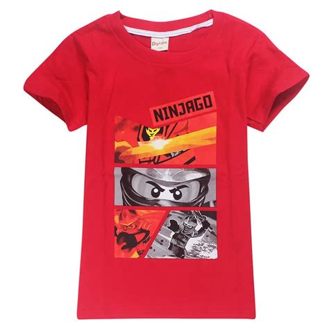 Children Roblox T shirts for boy Boys Summer Ninja Ninjago Clothes T ...