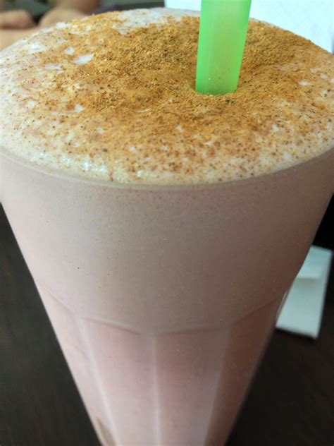 Chocomilk shake usually blended ice, milk, cocoa, egg and topped with ...