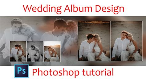 How To Make Wedding Album Design In Photoshop CC | photoshop tutorial ...