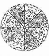 Complex Mandala Coloring Pages At GetColoringscom  Free Printable sketch template