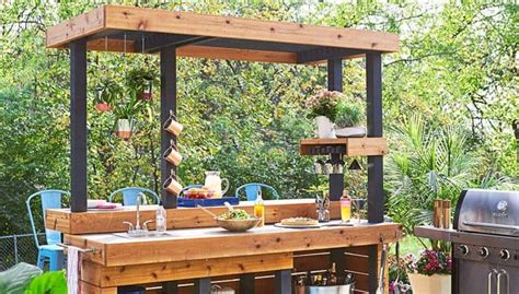 21 Easy DIY Outdoor Kitchen Plans