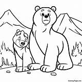 Brother Bear Adventure Coloring Page  Pagescom sketch template