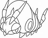 Rockruff Pokemon Coloring Page Printable For Kids  sketch template