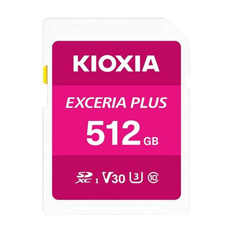 Kioxia SD MicroSD Card 512GB Kioxia Exceria Plus Buy Online in UAE at Low Cost - Shopkees