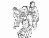 Russell Westbrook White Coloring Sheets Pages sketch template