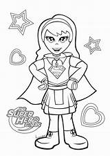 DC Superhero Girls Coloring Pages  Best For Kids sketch template