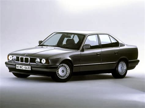 BMW 5-Series 1987, 1988, 1989, 1990, 1991, седан, 3 поколение, E34 технические характеристики и ...