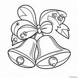 Festive Jingle Bells Coloring Page 44594 35260 sketch template