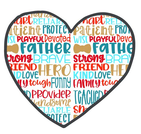 Father's Day Heart Png Free Stock Photo - Public Domain Pictures