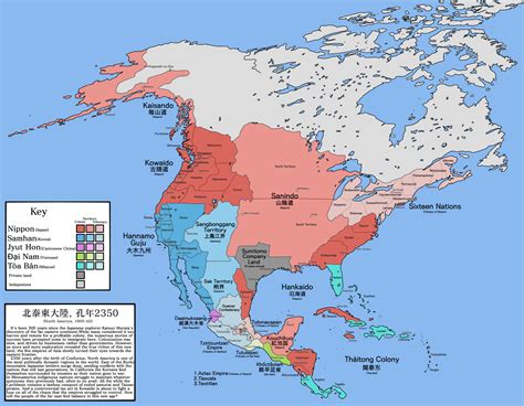 North America, colonized by East Asians in my alternate timeline : r ...