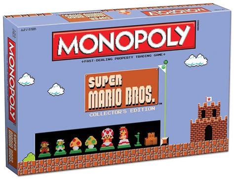 Super Mario Bros Monopoly Collector's Edition Board Game | eBay