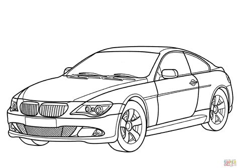 Bmw coloring pages to download and print for free