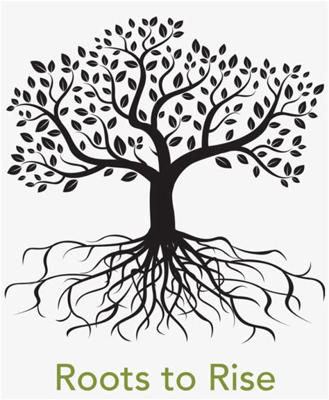 23 Jan 2017 - Tree With Roots Clipart Black And White PNG Image | Transparent PNG Free Download ...