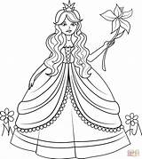 Beautiful Princess coloring page  Free Printable Coloring Pages sketch template