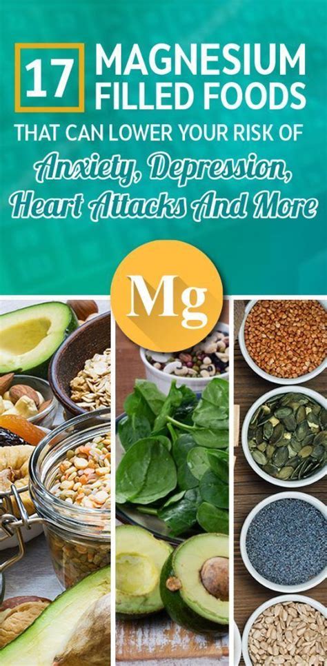 17 Magnesium Filled Foods That Can Lower Your Risk of Anxiety, Depression, Heart Attacks And ...