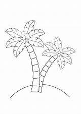 Date Palm Tree Sheet Coloring Pages sketch template